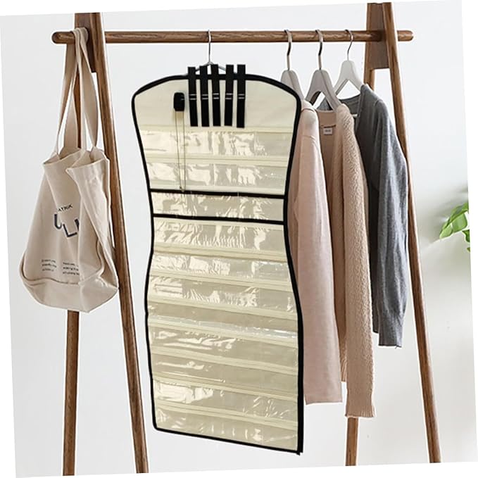 Jewelry Hanging Bag for Home Jewelry Storage Pouch for Necklaces Bracelets and Earrings Versatile Display Organizer for Accessories for Friends