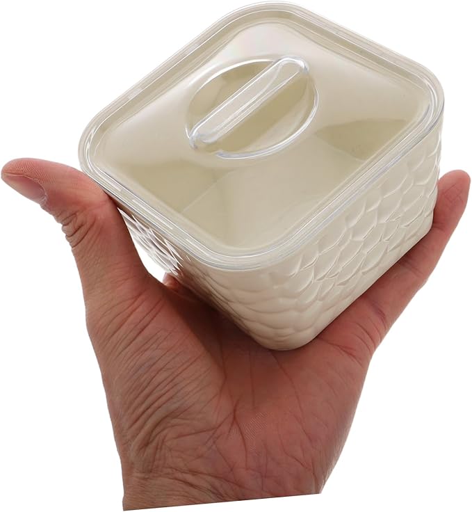 Hair Accessory Organizer Plastic Storage Box for Hair Ties Clips Jewelry Elegant Desktop Container for Home Office Craft Storage