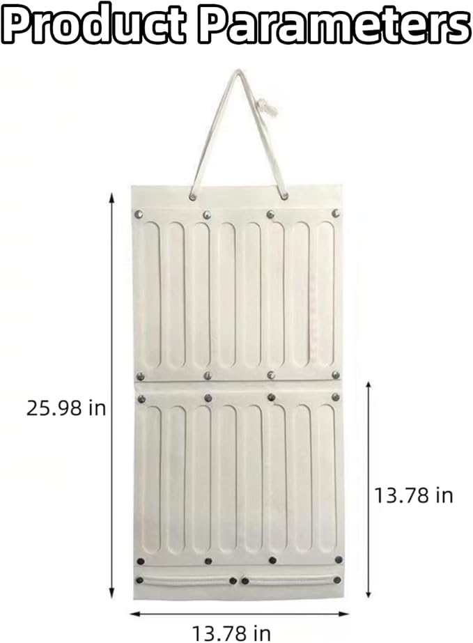 Hanging Claw Clip Organizer for Women Large Capacity Hair Bows Holder Hair Accessories Storage for Sunglasses, Hair Clips, Jewelry, Headbands, Claw Clips Organizer