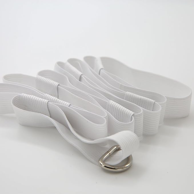 3PCS Headband Holder & Hair Accessory Organizer with 3 adhesive hooks - Large Capacity Foldable Display for Bedroom & Dorm, Easy Headband Storage Solution, White