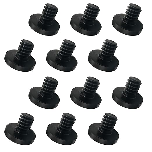 12 PCS Replacement Bolts Compatible with Suncast Storage Sheds for Suncast/Craftsman Resin Storage Sheds, Replacement Screws Compatible with Suncast Storage Sheds Shed Accessories (12, Black, 3/8)
