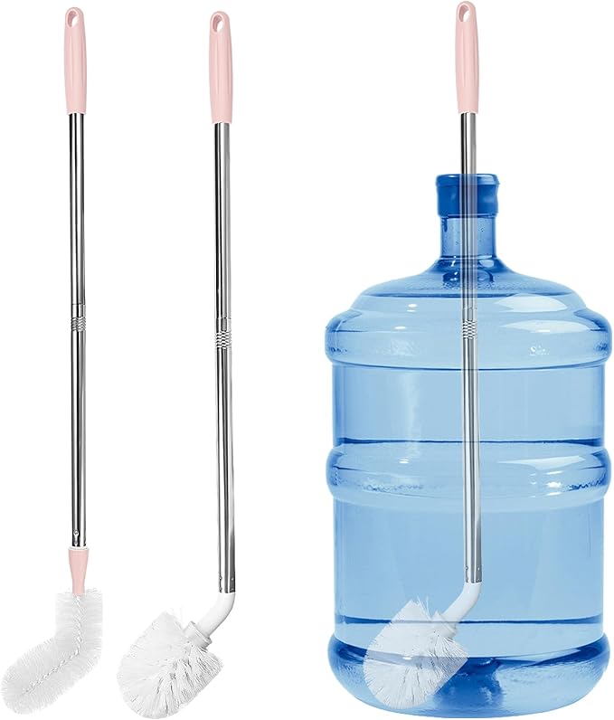 5 Gallon Water jug Cleaning Brush，2 Pack Bucket Brush, Kettle Brush, Cleaning Extra Long Bottles, 5 Gallon Jug Cleaner, Water Bottle Brush，Carboy Brush.