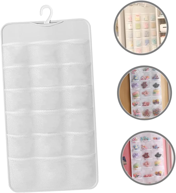 Hair Accessory Organizer Boys and Girls Hairpin Storage Pouch Headdress Storage Bag Hair Bow Hanger Wall Hanging Decor Hairpin Holder Wall Hanging Bag