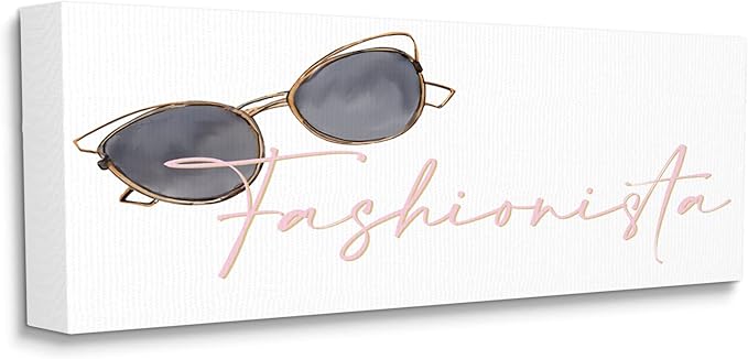 Stupell Industries Fashionista Cat-Eye Sunglasses Shades Glam Accessories, Design by Kim Allen