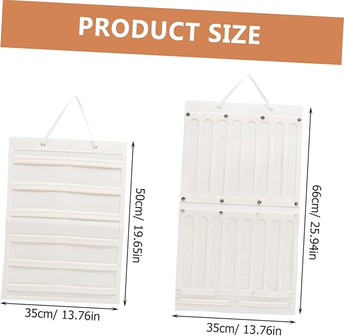 2pcs Hair Accessory Organizer Wall Hanging Storage for Hair Bows Clips Eyeglasses Space-saving Display Rack off Felt Material for Boys and Girls Room