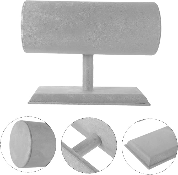Garneck Headband Storage Organizer for Girls Hair Accessory Display Holder Compact Desktop Stand Stable Base Stylish Headdress Rack for Vanity Bedroom Decor