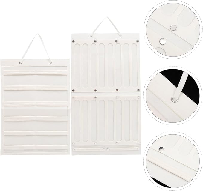 Cabilock 2pcs Wall Hanging Hair Accessories Organizer Hair Bow Holder Clip Rack for Neat Storage for Birthday Christmas and Everyday Use Display Board