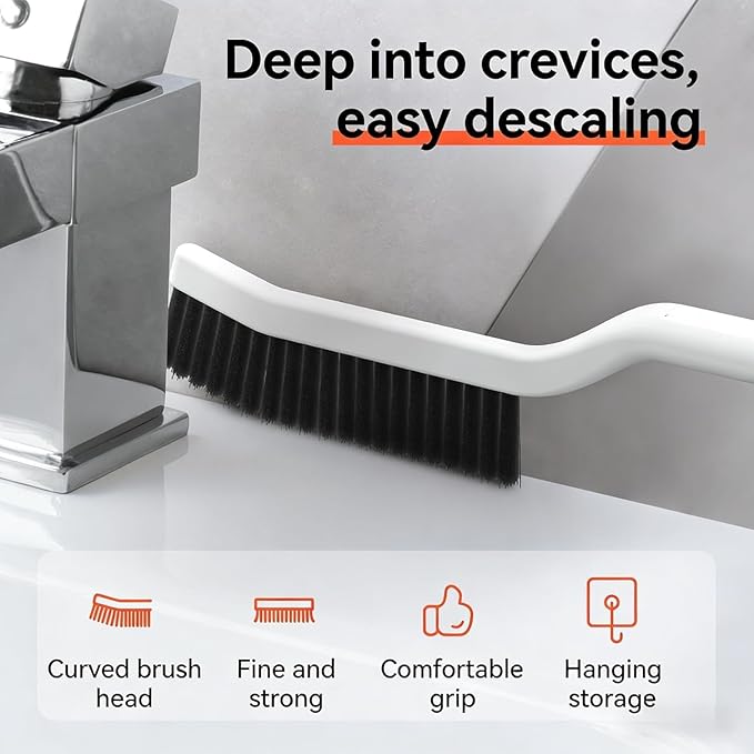 11PCS Crevice Cleaning Brush Set, Groove Gap Cleaning Tool Hard Bristle Recess Cleaning Brush Crevice Gaps Cleaning Tool for Deep Cleaning Kitchen, Bathroom, Grout, Sink, Corners, Tight Spaces & More