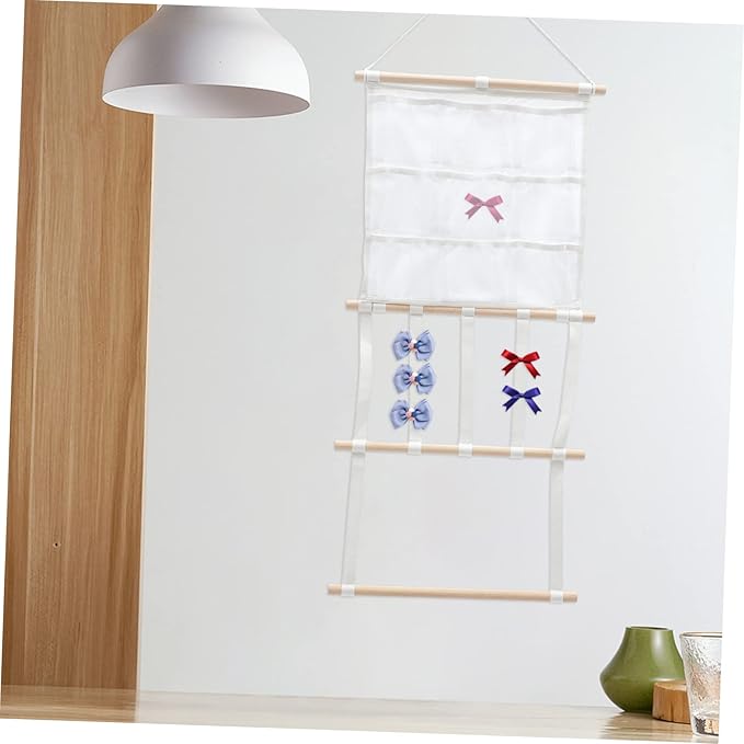 Zerodeko Hair Accessories Organizer Bag Hair Clip Rack Storage Rack Female Headdress Hanger for Women