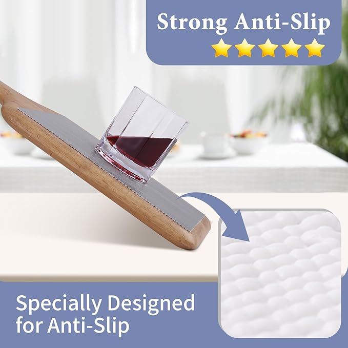 Drawer and Shelf Liner for Kitchen Cabinet: 17 in X 20 Ft Non Slip Waterproof Shelf Paper Non Adhesive Refrigerator Liners Gray Easy Liners for Bathroom Cupboard with Knife Tape Measure
