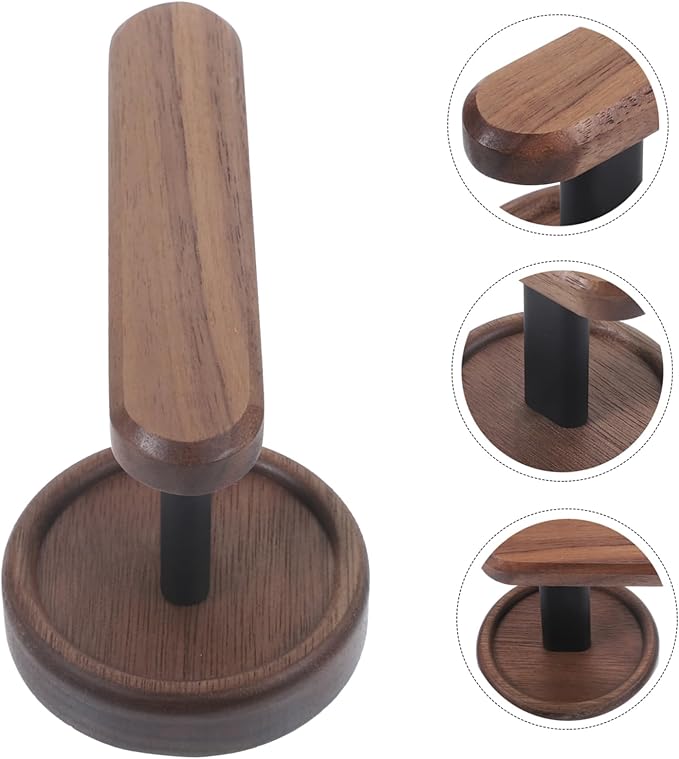 Cabilock Hair Accessory Organizer Wall Scrunchie Holder Wooden Scrunchie Storage Wall Hook for Decor