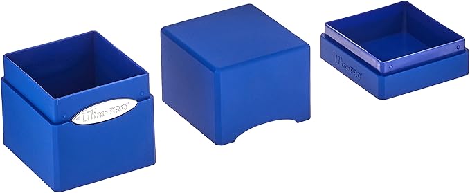 Ultra Pro Blue Satin Tower Deck Box