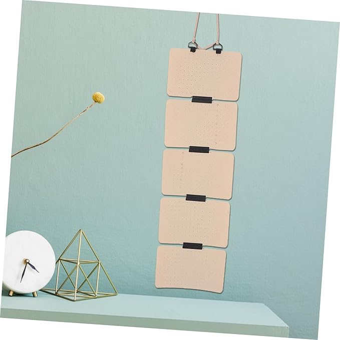 ARTIBETTER Hanging Jewelry Organizer Earring Hangers Felt Storage Bag Pin Display Case Boys and Girls Room Accessory Organizer