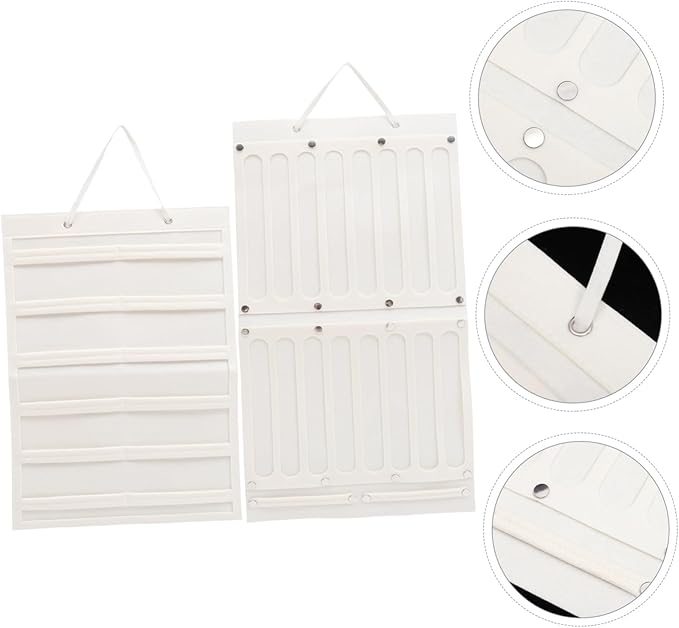 2pcs Wall Hair Accessories Organizer Sturdy Hair Bow and Clip Holder for Versatile Storage Rack for Headbands Hairpins and Ropes for Boys and Girls Rooms and