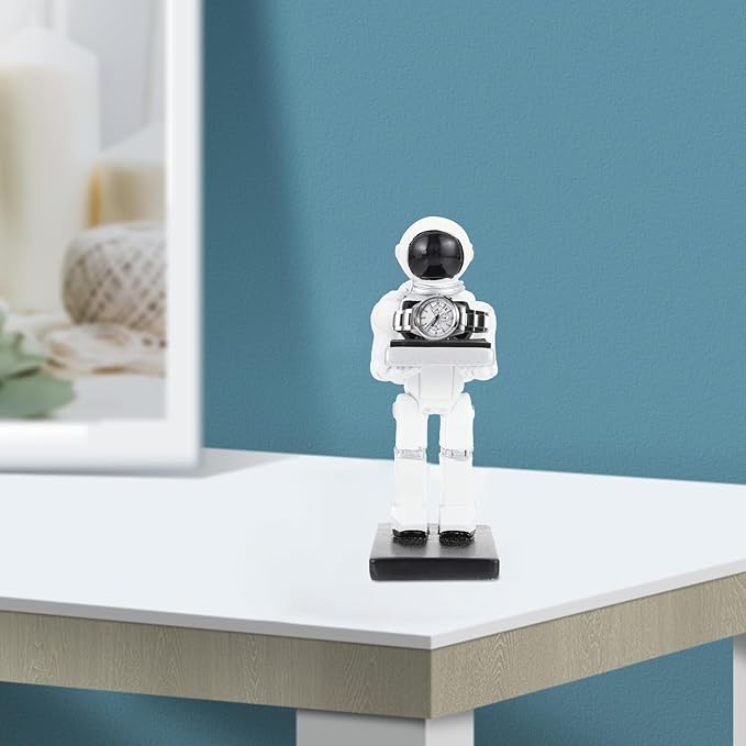 Watch Display Stand Resin Astronaut Jewelry Organizer Holder for Men’s Watch Storage and Bracelet Showcase Home Accessory Organizer