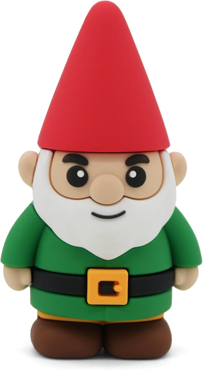 Figurine Ring Holder – Cute and Decorative Jewelry Organizer for Rings, Earrings & Small Accessories – Perfect for Vanity, Dresser, or Bathroom Countertop– Gnome