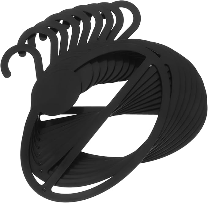 Cabilock 10pcs Rotating Scarf Hanger High-Capacity Scarf Holder for Closet Hanger Accessories Organizer