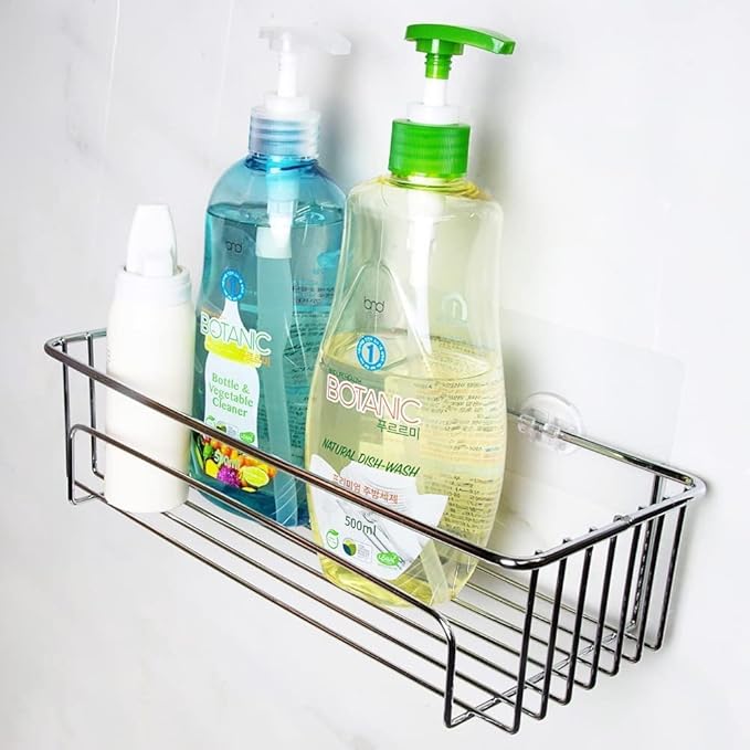 4pcs Shower Caddy Adhesive Replacement,Shower Shelves Adhesive Strip Pad Shower Organizer Sticker Replacement Bathroom Heavy Duty Strong Sticky Wall Adhesive