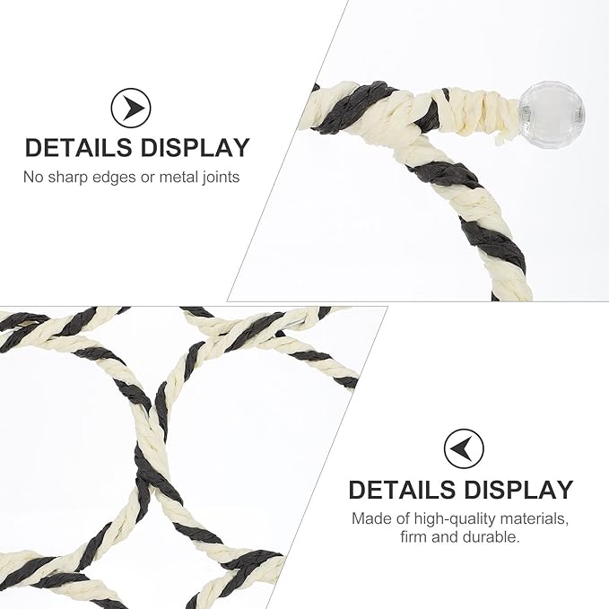NUOBESTY 28-Ring Ring Scarf Hanger Rack Paper Rattan Scarf Storage Organizer Tie Holder Closet Household Clothes Accessory Organizer Random Color