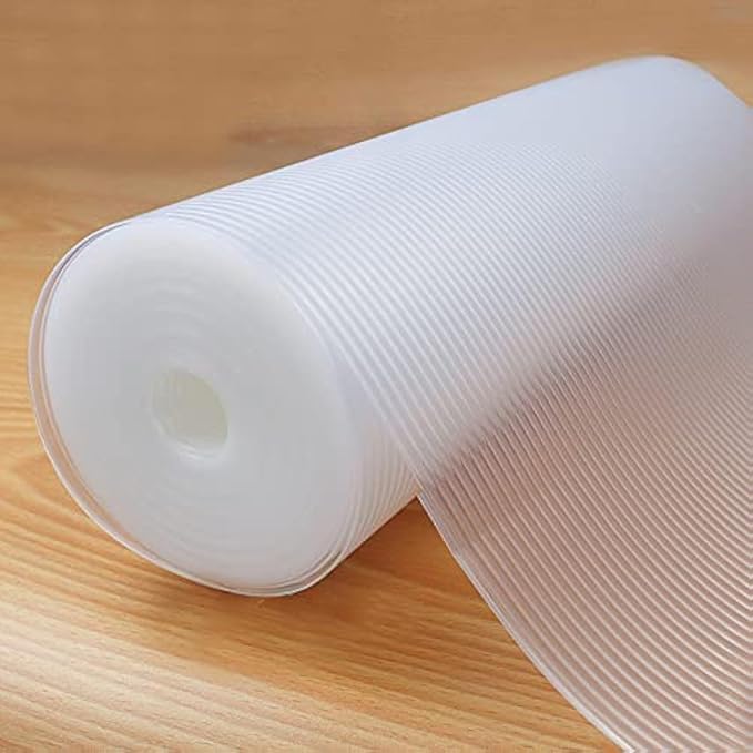 Shelf Liner, Non-Slip Cabinet Liner, Washable Oil-Proof for Kitchen Cabinet, Shelves, Refrigerator, Storage, Desks, 24 Inches x 20 FT, Non Adhesive Drawers Liner (24 Inches x 20 FT, Thickened)…