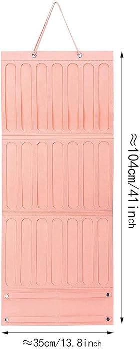 Hair Accessory Organizer Storage Wall Mount Wall Hanging Decor Hair Claw Clip Holder for Closet Door Room Barrettes Headwear