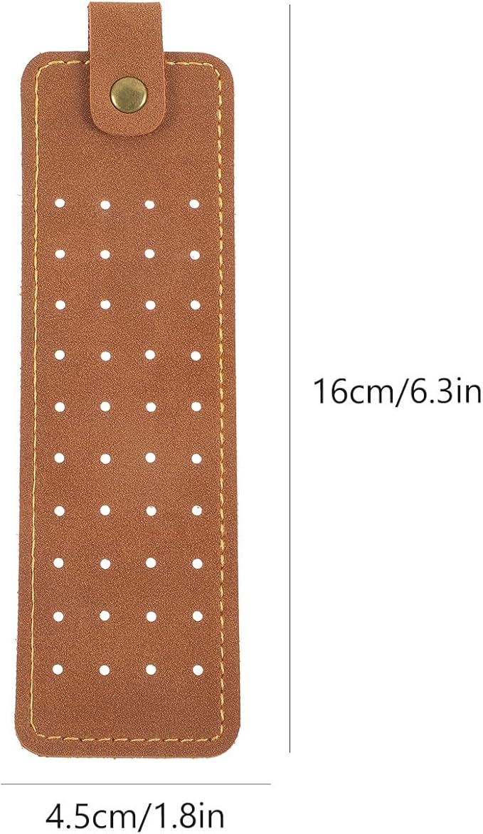 Travel Jewelry Organizer Pouch Small Foldable Pu Leather Jewelry Storage Bag for Earrings Rings Necklaces Brown Travel Accessory Organizer for Women