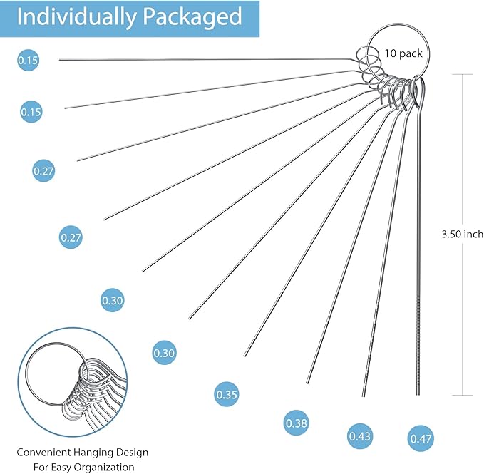 Multiplesize Shower Head Cleaner Tool, Shower Head Cleaning Brushes Small Hole, Showerhead Cleaner Picks Unclogging Tiny Nozzle Little Gaps 3D Printer Opening, Orange