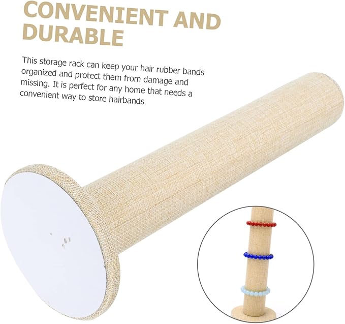 LIFKOME 1pc Hair Tie Storage Rack Hair Accessories Organizer for Easy Display Height Compact Design Bracelets and Jewelry for Dresser Organization
