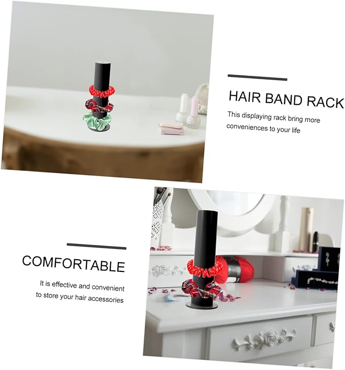 Scrunchie Holder Stand Portable Hair Ties Organizer Hair Accessories Bracket