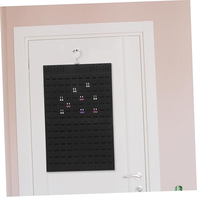 Earring Necklace Storage Hanging Jewelry Organizer Bag Wall-mounted Accessory Organizer