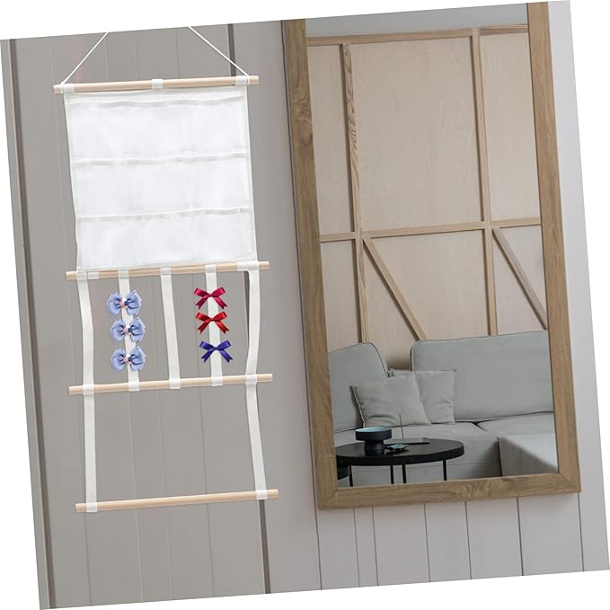 Zerodeko Hair Accessories Organizer Bag Hair Clip Rack Storage Rack Female Headdress Hanger for Women