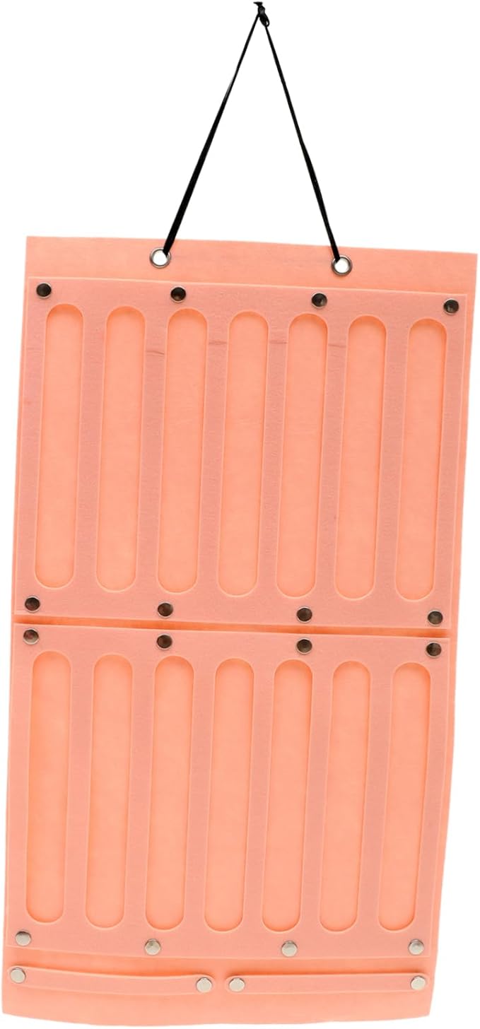Alipis Hair Accessories Organizer for Girls Wall Hanging Bow Holder and Headband Storage Display Felt Hair Clip Rack for Room Neat and Tidy