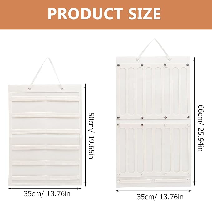 Cabilock 2pcs Wall Hanging Hair Accessories Organizer Hair Bow Holder Clip Rack for Neat Storage for Birthday Christmas and Everyday Use Display Board