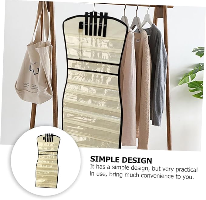 Jewelry Hanging Bag for Home Jewelry Storage Pouch for Necklaces Bracelets and Earrings Versatile Display Organizer for Accessories for Friends