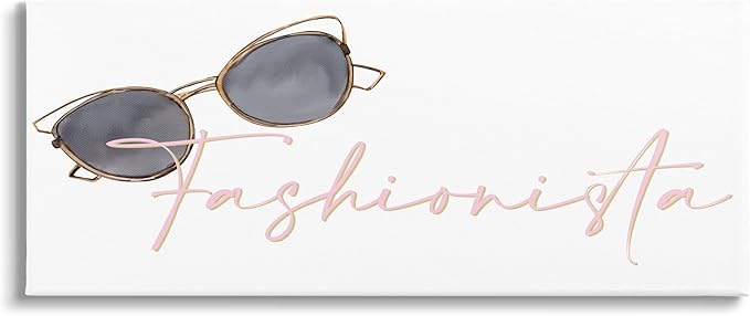 Stupell Industries Fashionista Cat-Eye Sunglasses Shades Glam Accessories, Design by Kim Allen