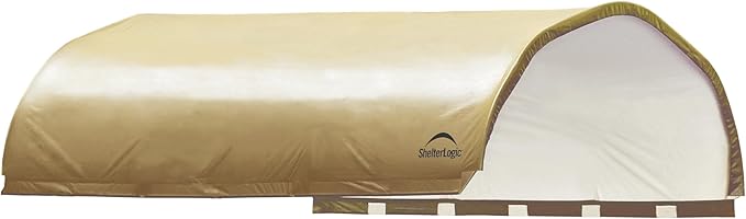 ShelterLogic Replacement Cover 804782-0503, 9 oz, Tan for Corral Shelter 51523 (Cover only Does not Include Frame or Corral Panels)