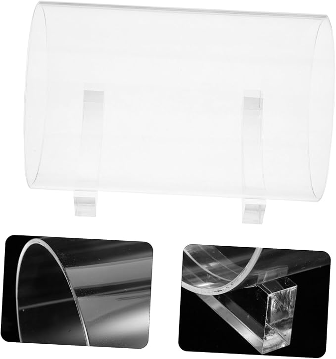 Gatuida Acrylic Headband Holder Stand Clear Hair Accessories Organizer for Scrunchies Headphones and Jewelry Sturdy Display Rack for Vanity and Dressing Table Storage Diameter Height