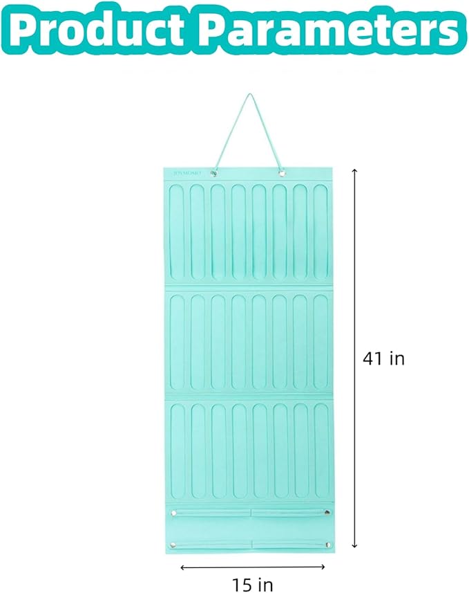 Hanging Claw Clip Organizer for Women Large Capacity Hair Bows Holder Hair Accessories Storage for Sunglasses, Hair Clips, Jewelry, Headbands, Claw Clips Organizer
