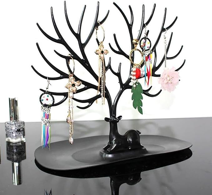 Jewelry Organizer - Hanging Tree Rack for Necklace, Earrings, Bracelet, Ring, Jewelry Tree Stand Rack Hanging Organizer, Jewelries Display Stand Organizer