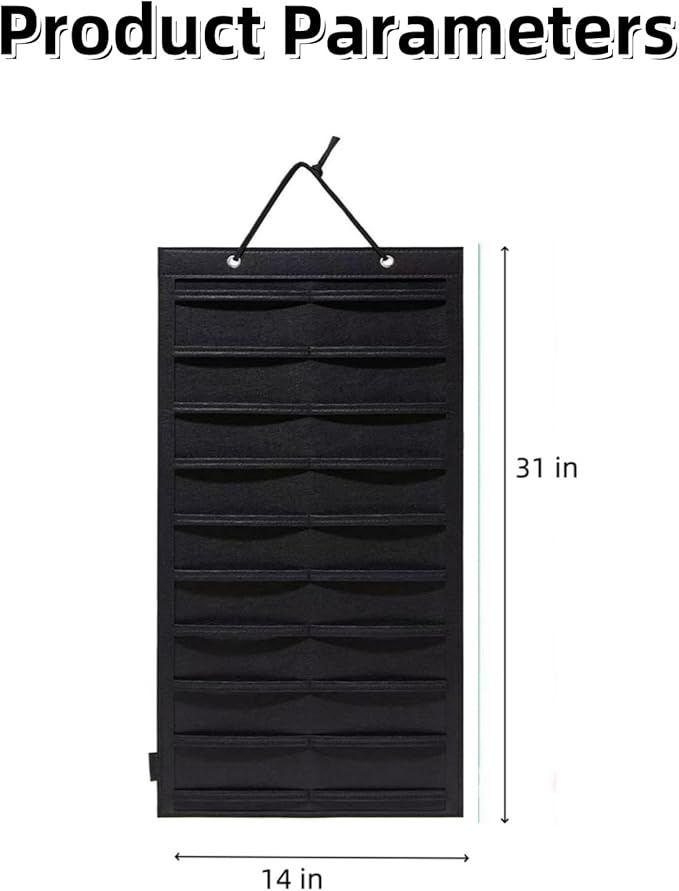 Hanging Claw Clip Organizer for Women Large Capacity Hair Bows Holder Hair Accessories Storage for Sunglasses, Hair Clips, Jewelry, Headbands, Claw Clips Organizer