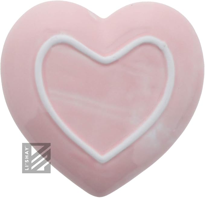 Li'Shay Motivational Heart-Shaped Trinket Jewelry Tray - Kind