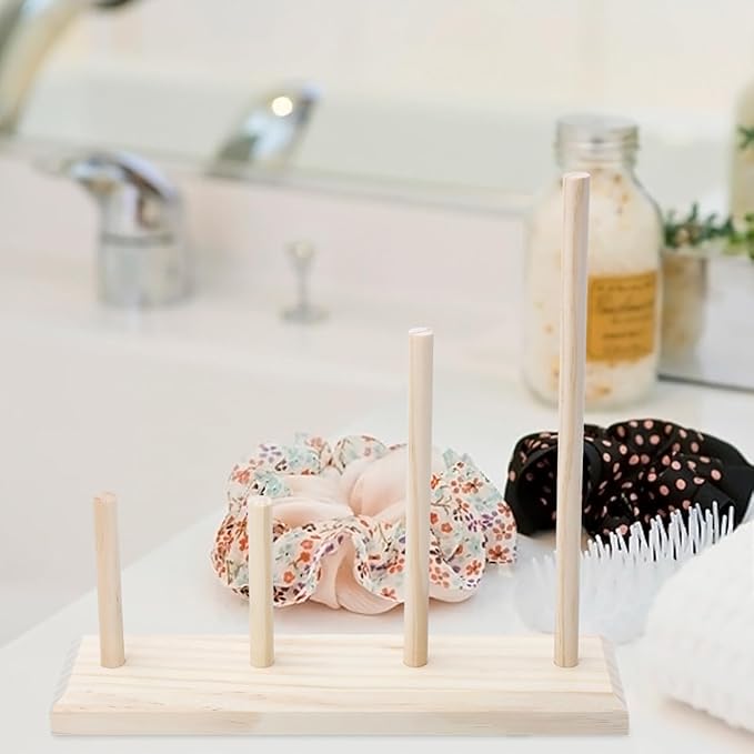 1pc Hair Accessory Organizer Stand Elegant Hair Band Bracelet Display Rack for Dresser Stylish Storage for Scrunchies and Headbands