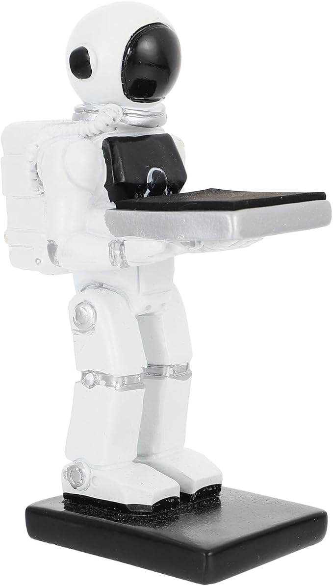 Watch Display Stand Resin Astronaut Jewelry Organizer Holder for Men’s Watch Storage and Bracelet Showcase Home Accessory Organizer