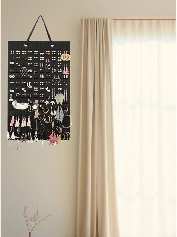 Hanging Claw Clip Organizer for Women Large Capacity Hair Bows Holder Hair Accessories Storage for Sunglasses, Hair Clips, Jewelry, Headbands, Claw Clips Organizer