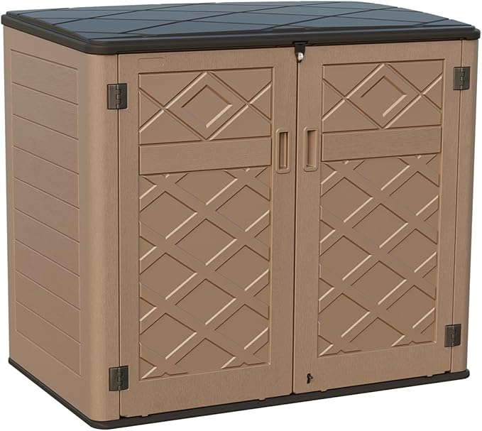 KINYING Metal Black Shelving for 48 Cu.ft Large Storage Shed, 51 in * 13 in, with Screws,Easy Assembly