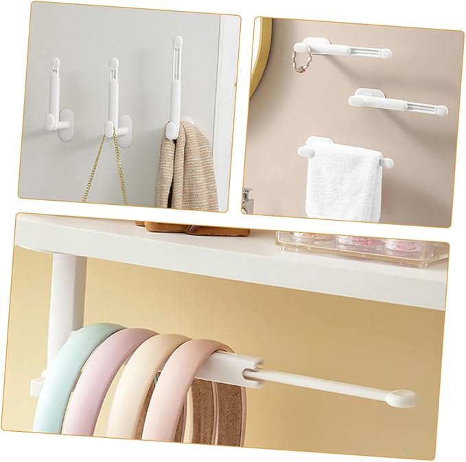 DIY Hair Accessories Organizer 2pcs for Hair Band Holder Headband Holder Wall