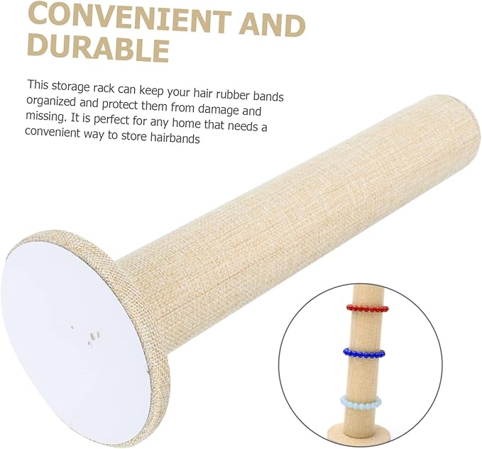 VALICLUD 1pc Stylish Hair Accessories Organizer Rack Practical Hair Band Display Stand for Home Shop Stable Design for Bands for Girls Women