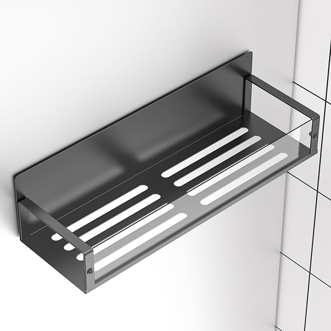 2 Pack Magnetic Spice Storage Rack Organizer for Refrigerator and Oven, Clear Fridge Organizers and Storage