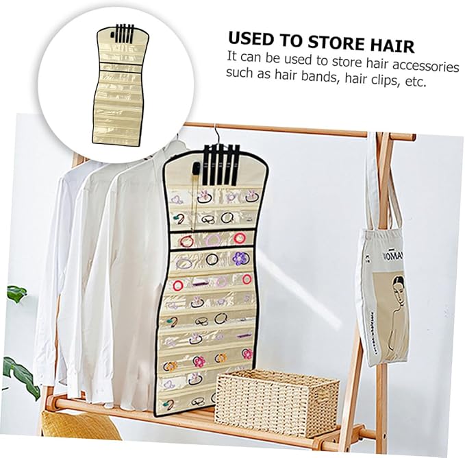Jewelry Hanging Bag for Home Jewelry Storage Pouch for Necklaces Bracelets and Earrings Versatile Display Organizer for Accessories for Friends