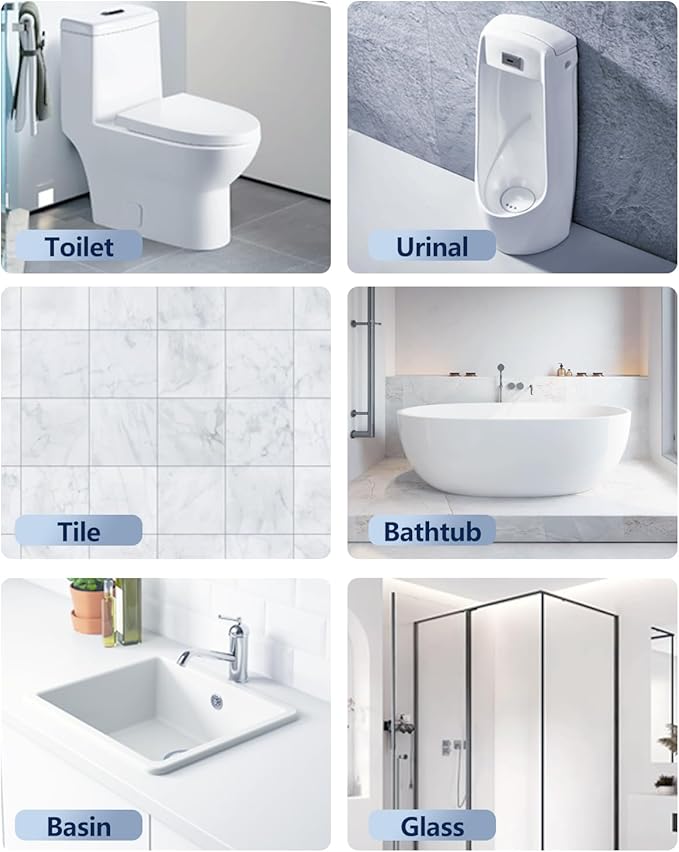 Leebein 36 Refills Disposable Toilet Brush Heads HK-047 Electric Toilet Brush, Machine Not Included